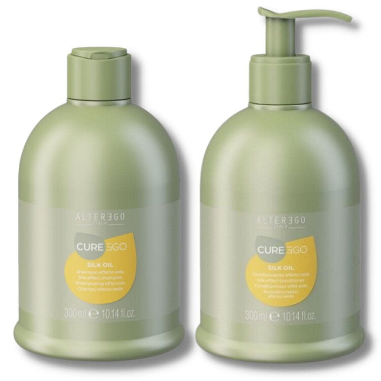 ALTER EGO Curego | Silk Oil | Conditionneur Effet Soie – Démêlage et douceur ultime