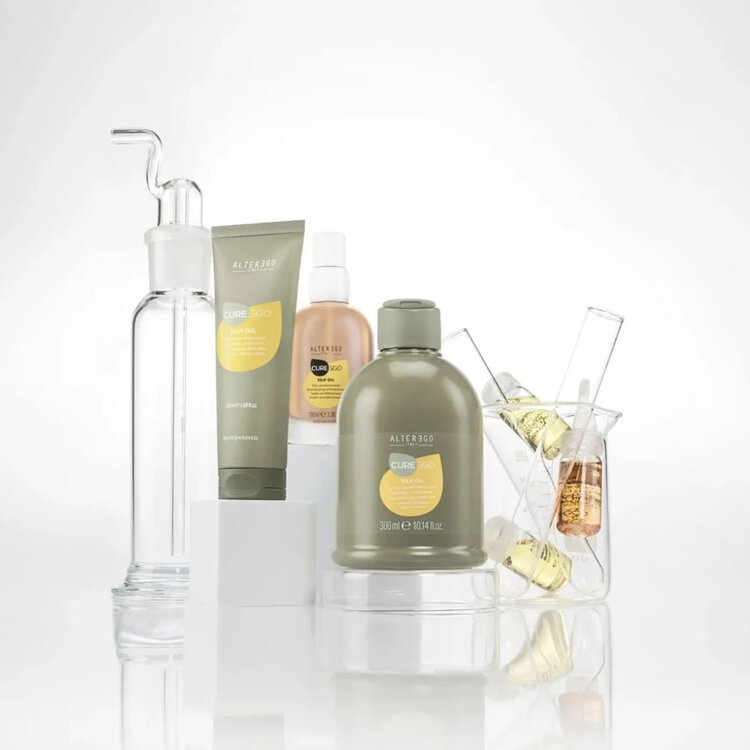 ALTER EGO Curego | Silk Oil | Silk Effect Conditioner – Smoothness and Shine Care