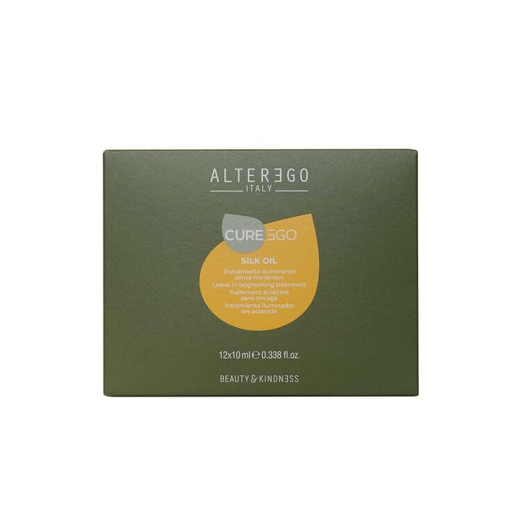 ALTER EGO Curego | Silk Oil | Illuminating Leave-In Treatment – Shine and Silky Finish