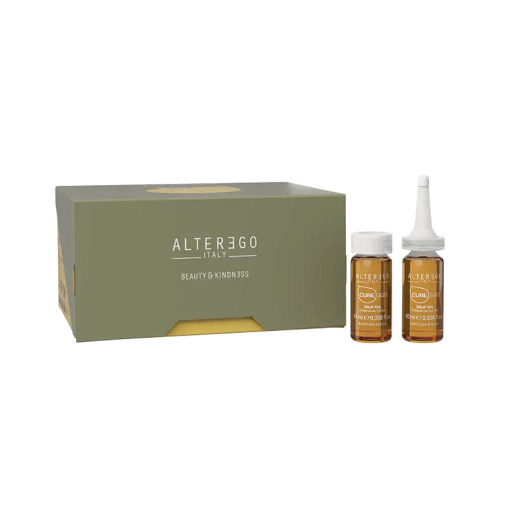 ALTER EGO Curego | Silk Oil | Traitement Conditionnant Intensif Sans Rinçage – Nutrition profonde et douceur soyeuse