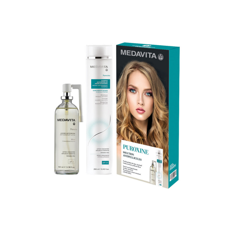 MEDAVITA Puroxine | Care Kit - Medavita Anti-Dandruff Scalp Care Routine
