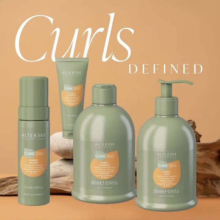 ALTER EGO Curego | Curly | Curl Definition Mask – Deep Nourishment and Defined Bounce