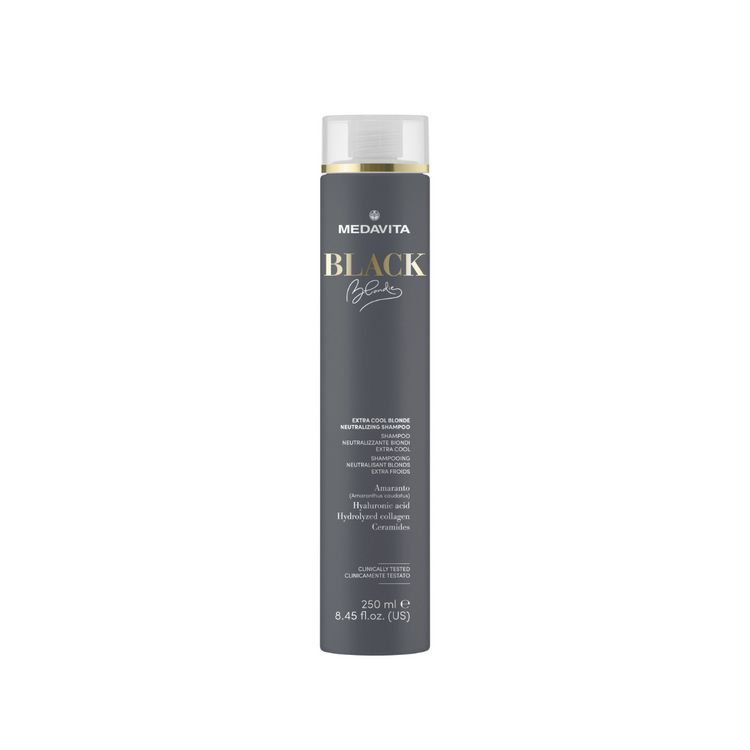 MEDAVITA Black Blondie | Shampooing - Neutralisant pour blonds extra froids