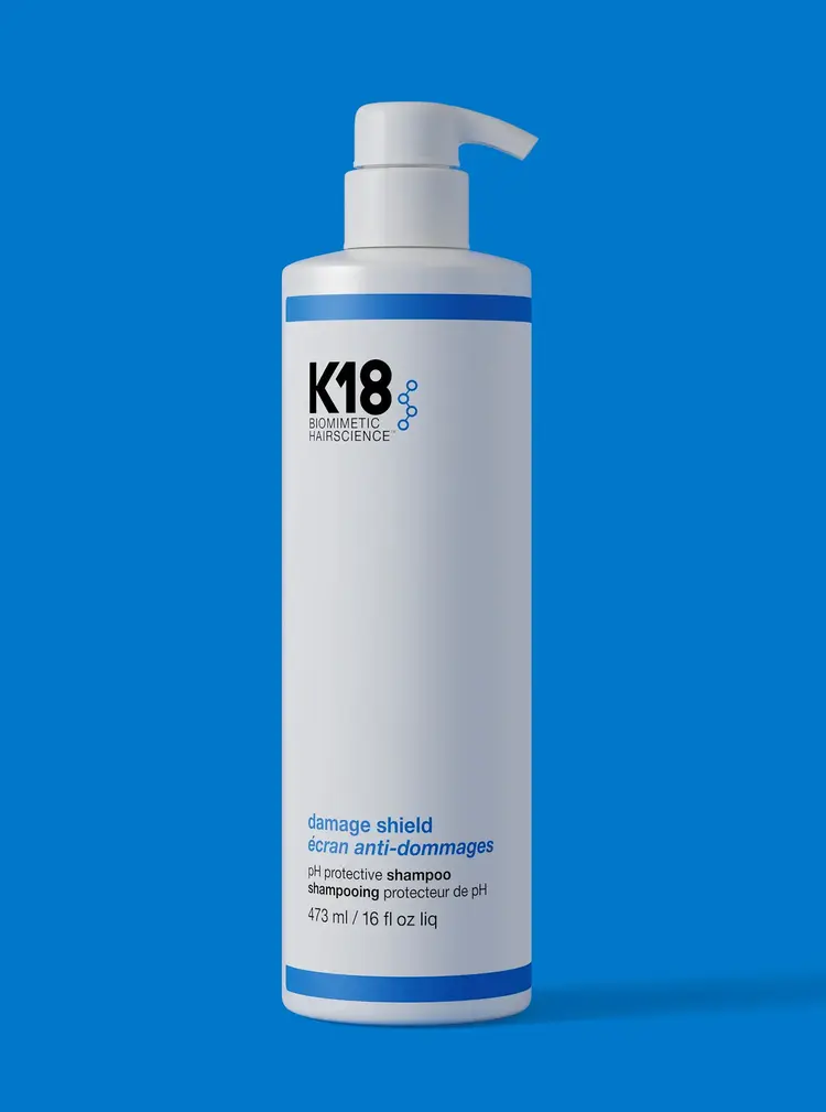 K18 Biomimetic Hairscience Damage Shield | pH Protective Shampoo – Gentle anti-damage pH-balancing cleanser