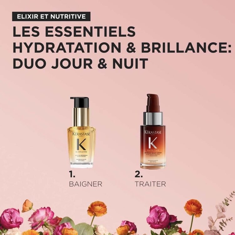 KÉRASTASE Mini Hero | Duo de Printemps 2026 – Routine Nutrition et Brillance