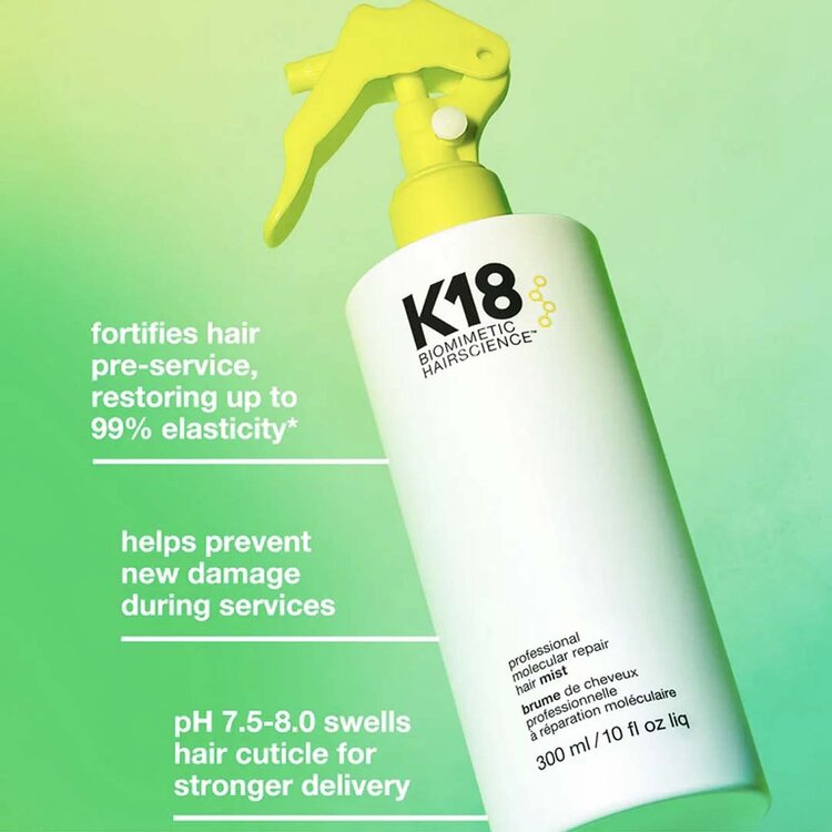 K18 Biomimetic Hairscience Prep+Repair | Coffret Printemps 2026 - Routine professionnelle de réparation moléculaire