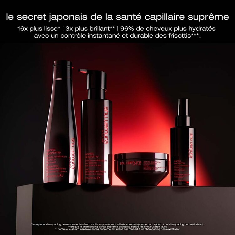 SHU UEMURA Ashita Supreme | Shampooing Revitalisation Intense - Nettoie, hydrate et ravive l’éclat des cheveux