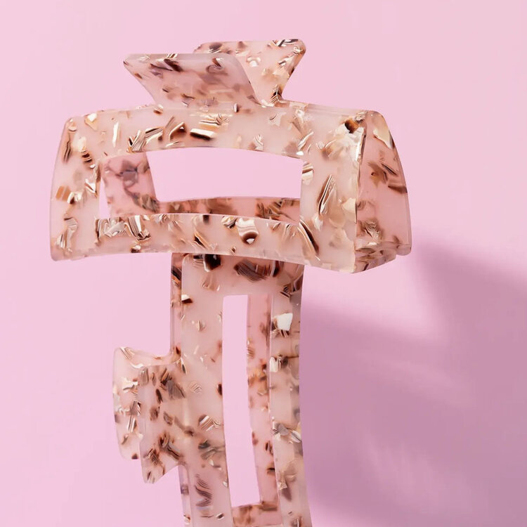 PIXIE WOO Pinces à Griffes pour Cheveux  | Chai Latte Collection