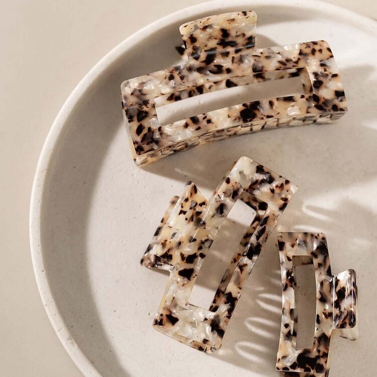 PIXIE WOO Hair Claw Clips | Caramel Collection