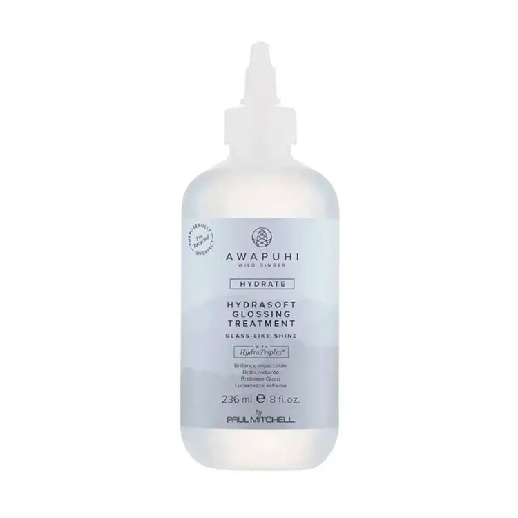 AWAPUHI Wild Ginger Hydrasoft Glossing Treatment - Hydrating Shine Enhancing Treatment