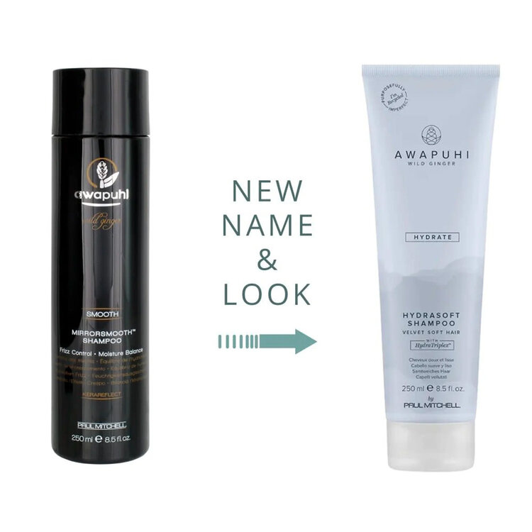 AWAPUHI Wild Ginger Hydrasoft Shampoo - Shampooing Hydratant Douceur et Brillance