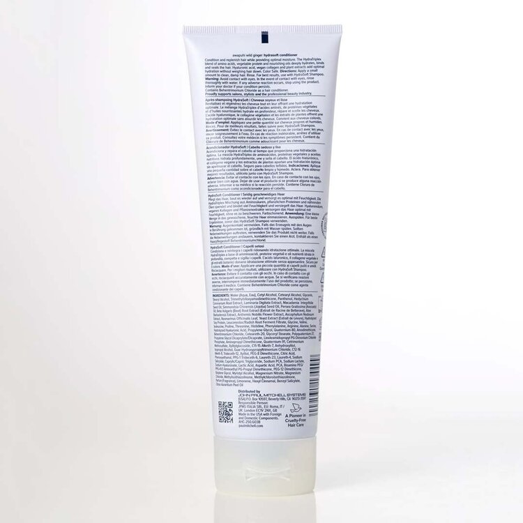 AWAPUHI Wild Ginger Hydrasoft Conditioner - Hydrating Conditioner for Soft, Shiny Hair