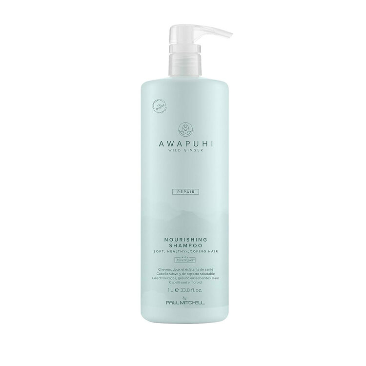 AWAPUHI Wild Ginger Repair | Nourishing Shampoo - Nourishing Repair Shampoo for Damaged Hair