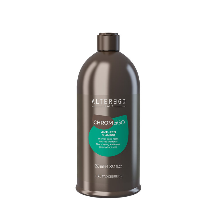 ALTER EGO Chromego | Anti-Red Shampoo - Color Correcting Neutralizing Cleanser