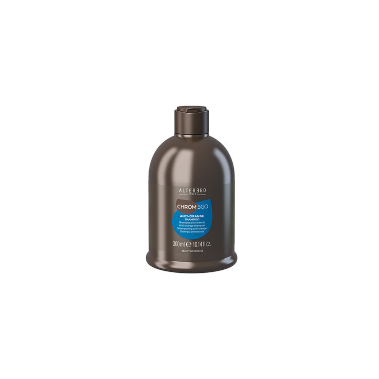 ALTER EGO Chromego | Anti-Orange Shampoo – Brass Neutralizing Blue Pigment Formula