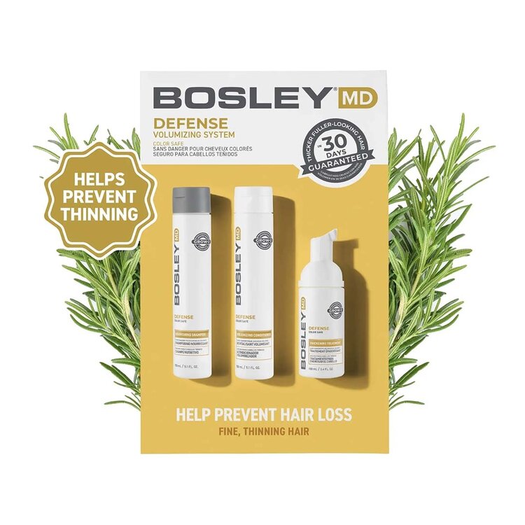 Bos | Defense Kit | Ensemble de Départ Cheveux Colorés – Routine Complète Protection et Volume