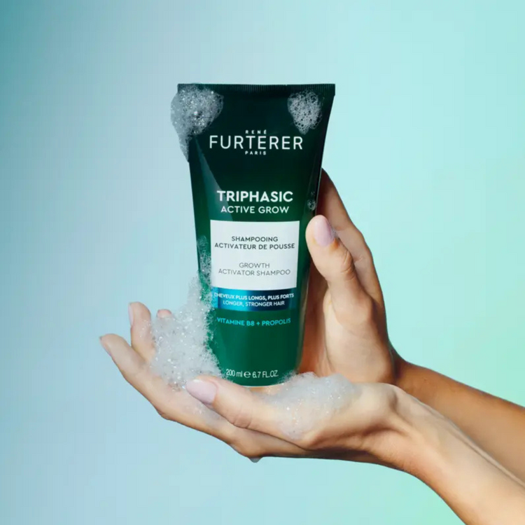 René FURTERER Paris Triphasic Active Grow | Hair Growth Activating Shampoo - Strengthening Care