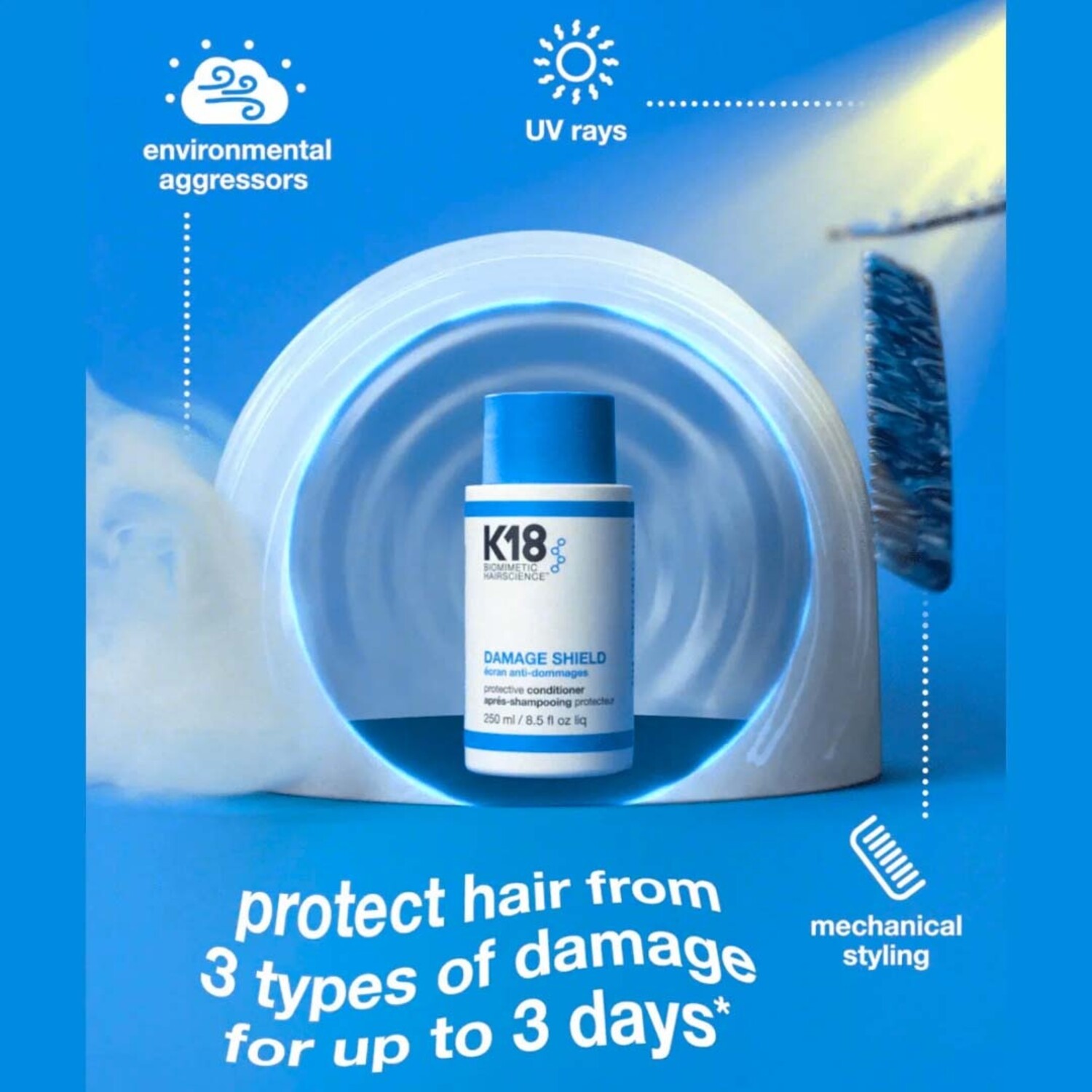 K18 | Damage Shield — pH Protective Shampoo - Industria Coiffure