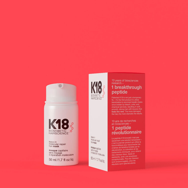 K18 Biomimetic Hairscience  Leave-in Molecular Repair Hair Mask (50ml/1.7oz)