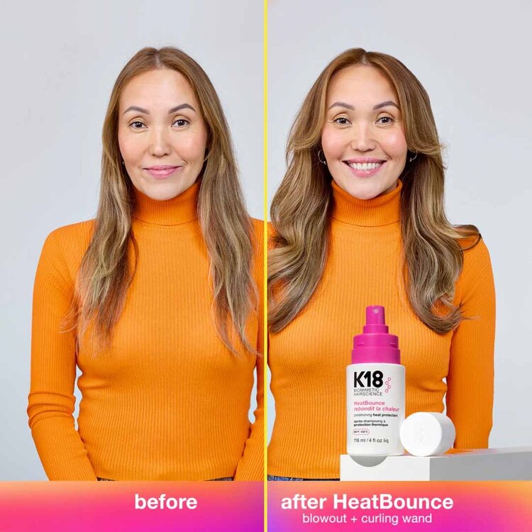 K18 Biomimetic Hairscience Heat Bounce | Après-Shampooing Protection Thermique (*15ml/0.5oz)