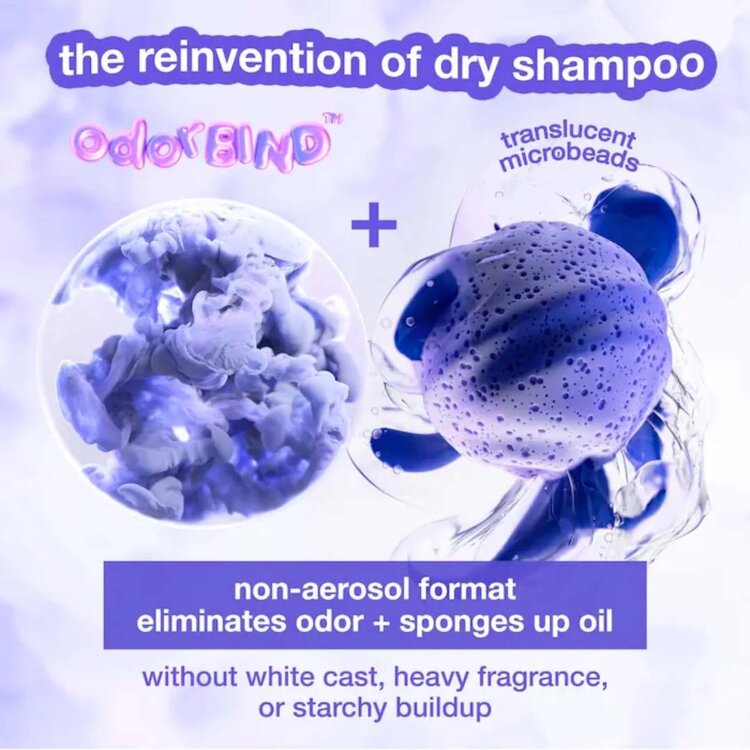 K18 Biomimetic Hairscience AirWash | Shampooing Sec – Nettoyant léger sans eau pour rafraîchir les racines  (*47ml/1.6oz)