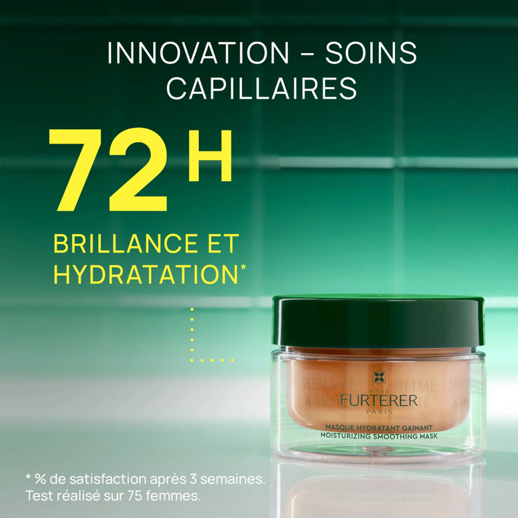 René FURTERER Paris Sublime Karité | Masque Hydratant - Soin Gainant pour Cheveux Secs