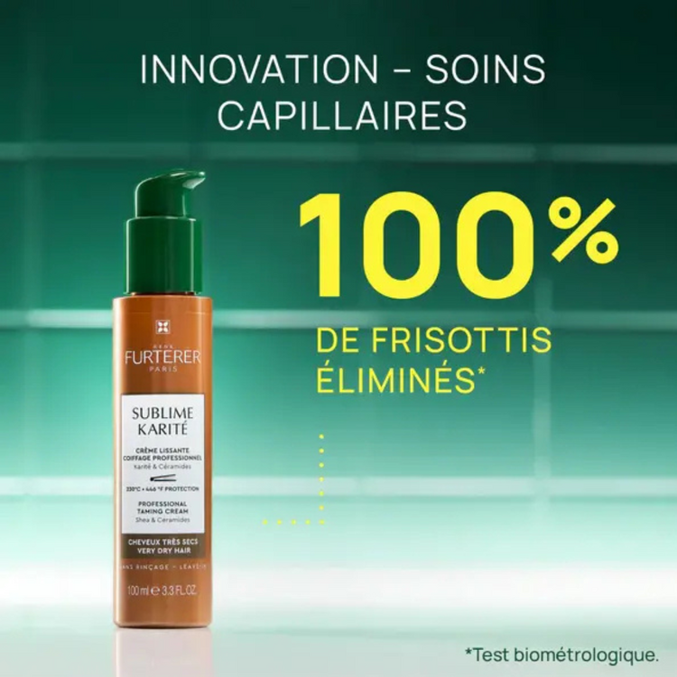 René FURTERER Paris Sublime Karité | Crème Lissante - Soin Sans Rinçage pour Cheveux Très Secs