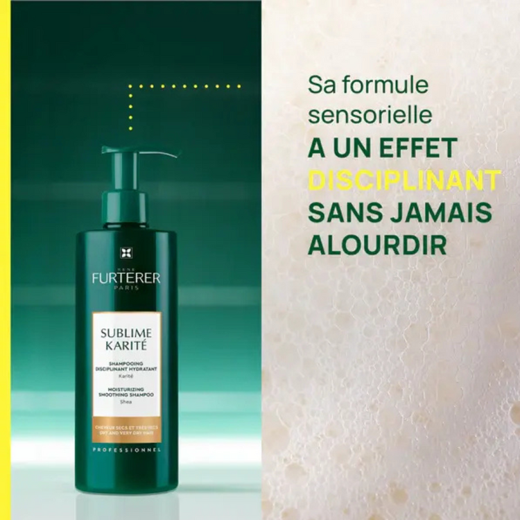 René FURTERER Paris Sublime Karité | Hydrating Smoothing Shampoo - Dry Hair Care