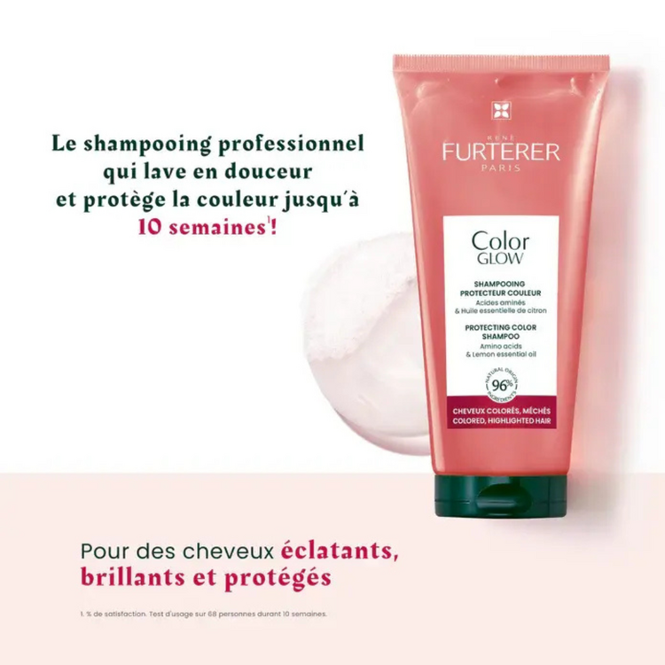 René FURTERER Paris Color Glow | Color Protecting Shampoo - Shine Care for Color-Treated Hair