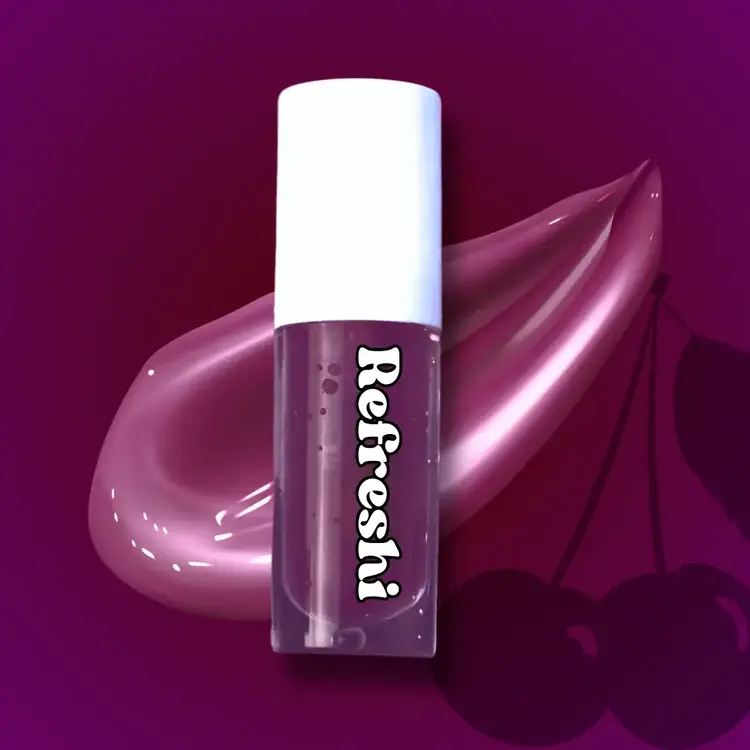 REFRESHI Cosmétiques Huile à Lèvres Teintée – Soin Hydratant Couleur Lumineuse