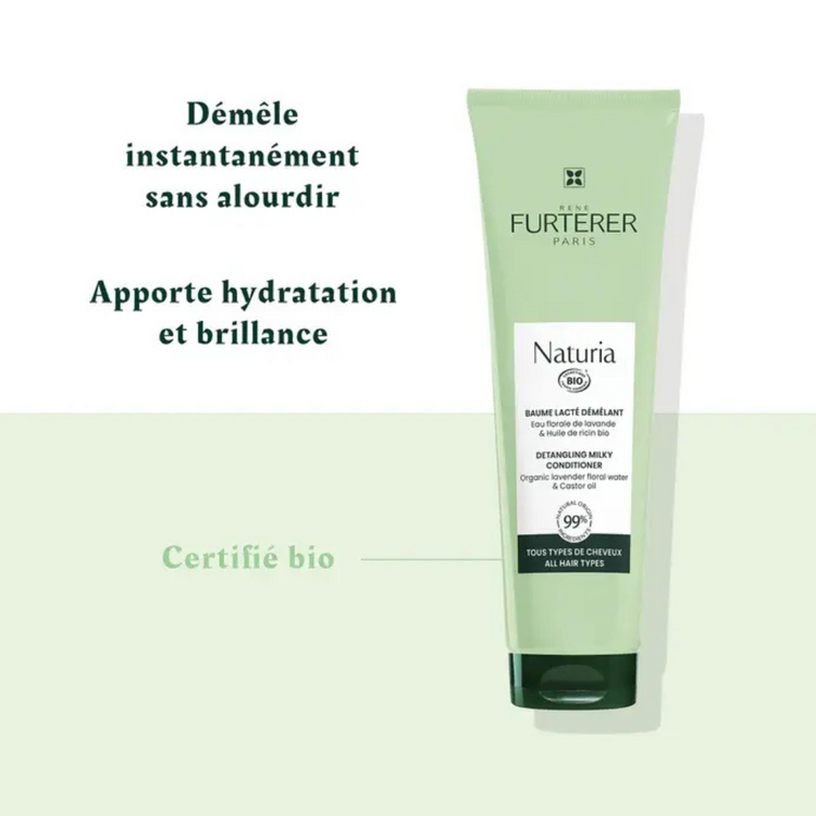 René FURTERER Paris Naturia | Milky Detangling Conditioner - Lightweight Hair Care