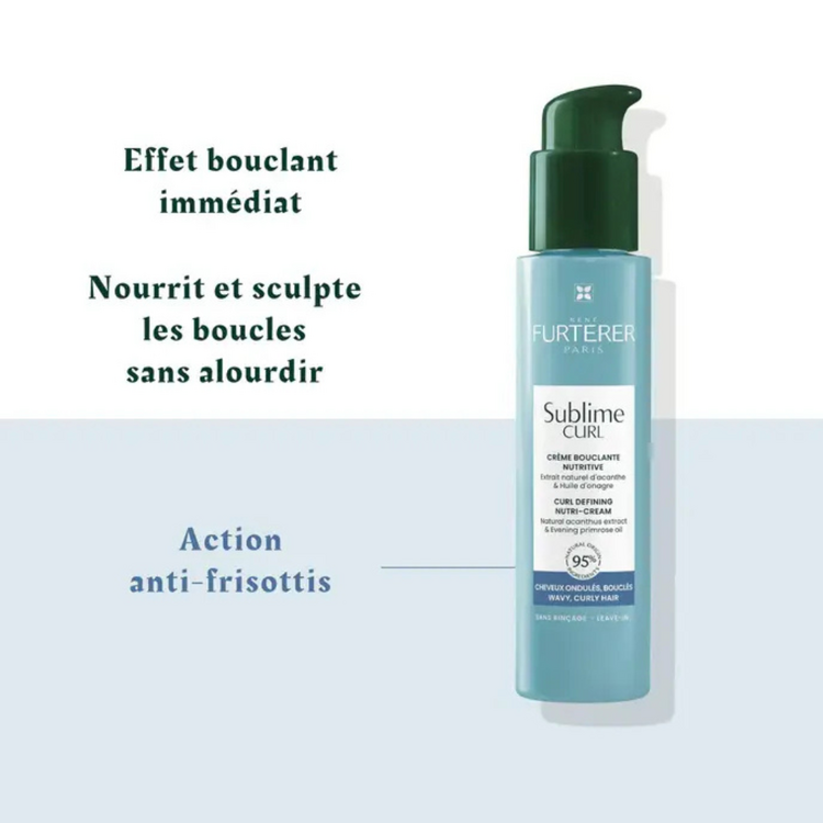 René FURTERER Paris Sublime Curl | Crème Bouclante Nutritive - Nourrit Et Définit Les Boucles (100ml/3.3oz)