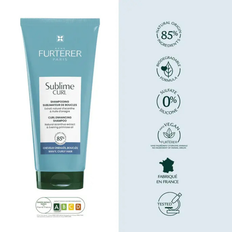 René FURTERER Paris Sublime Curl | Shampooing Sublimateur - Soin Définition des Boucles