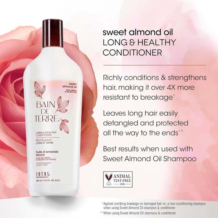 Sweet Almond Oil | Long & Healthy Conditioner