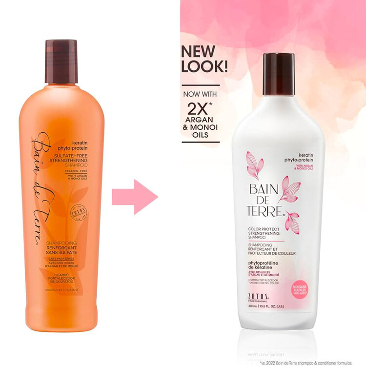 Keratin Phyto-Protein | Shampooing Renforçant - Nettoie, renforce et aide à réduire la casse