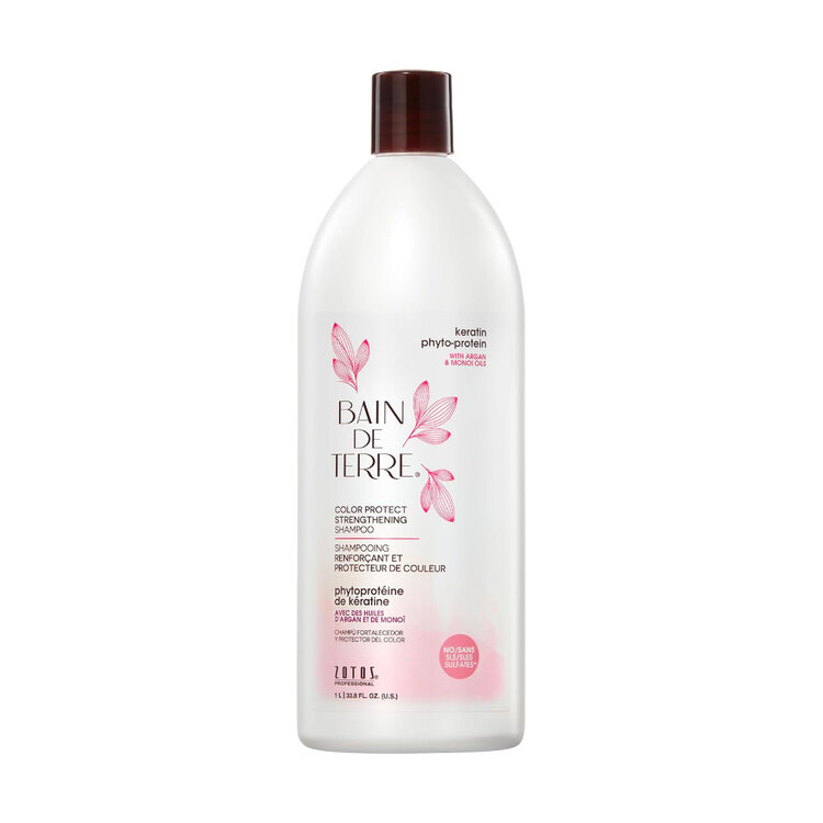 Keratin Phyto-Protein | Strengthening Shampoo - Gently cleanses and helps reinforce fragile hair