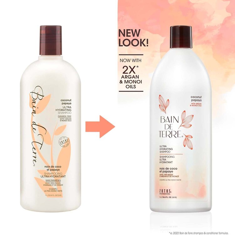 Coconut Papaya | Ultra Hydrating Shampoo - Gently cleanses and hydrates dry hair