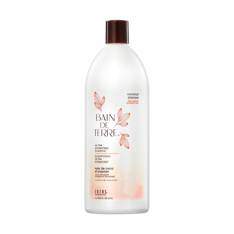 Coconut Papaya | Ultra Hydrating Shampoo - Gently cleanses and hydrates dry hair