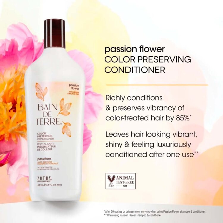 Passion Flower | Color Preserving Conditioner - Softening Care For Color-Treated Hair