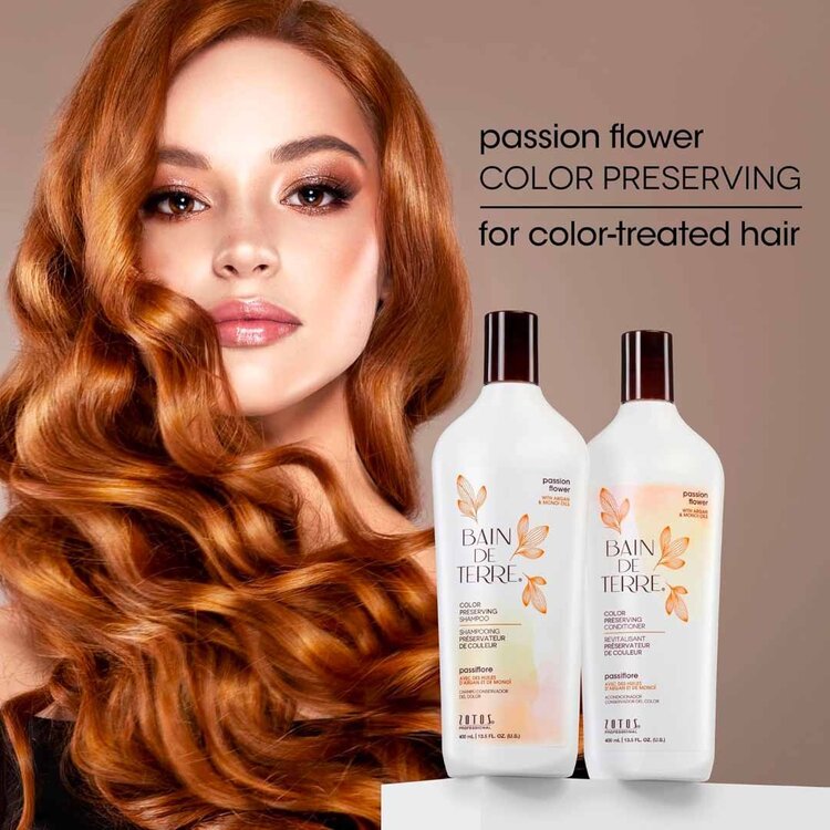 Passion Flower | Color Preserving Shampoo - Gently cleanses and helps maintain vibrant color