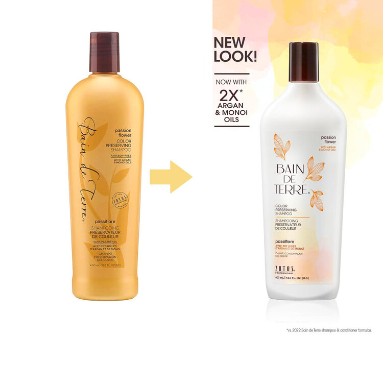 Passion Flower | Shampooing Préservateur de Couleur - Nettoie en douceur et aide à préserver l’éclat de la couleur
