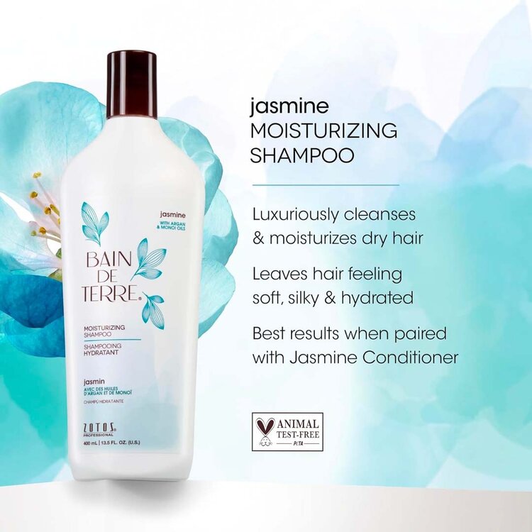 Jasmine | Hydrating Shampoo - Gently Cleanses and Hydrates Dry Hair
