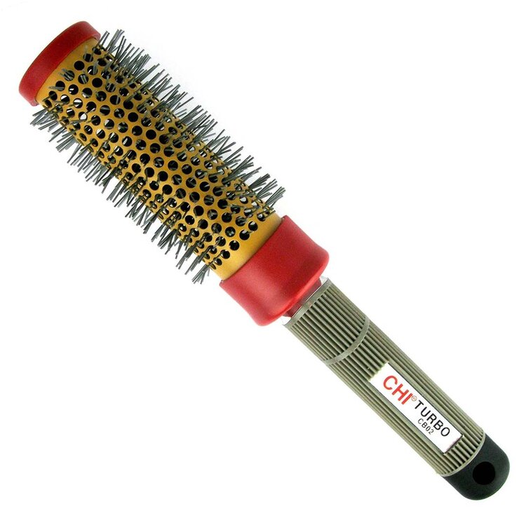 CHI ***Turbo | Ceramic Round Nylon Brush - Smooth blowouts, volume and shine