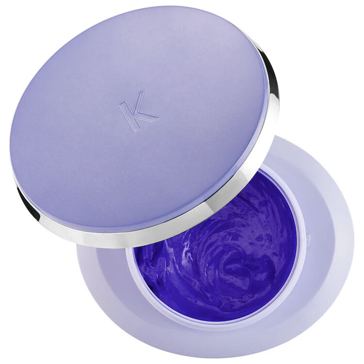 KÉRASTASE Blond Absolu | Ultra-Purple Mask | Hyaluronic Acid + Vitamins C+E - Neutralizing Mask For Blonde Hair