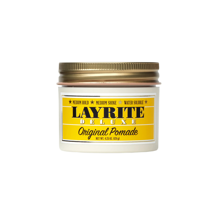 LAYRITE Deluxe Deluxe | Pommade Originale - Brillance Moyenne et Tenue Flexible Classique