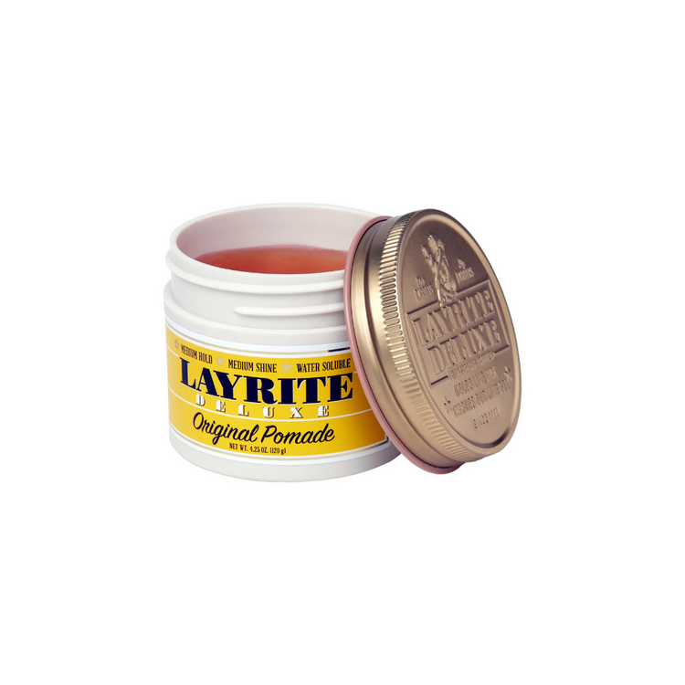 LAYRITE Deluxe Deluxe | Original Pomade - Medium Shine and Flexible Hold Classic Finish