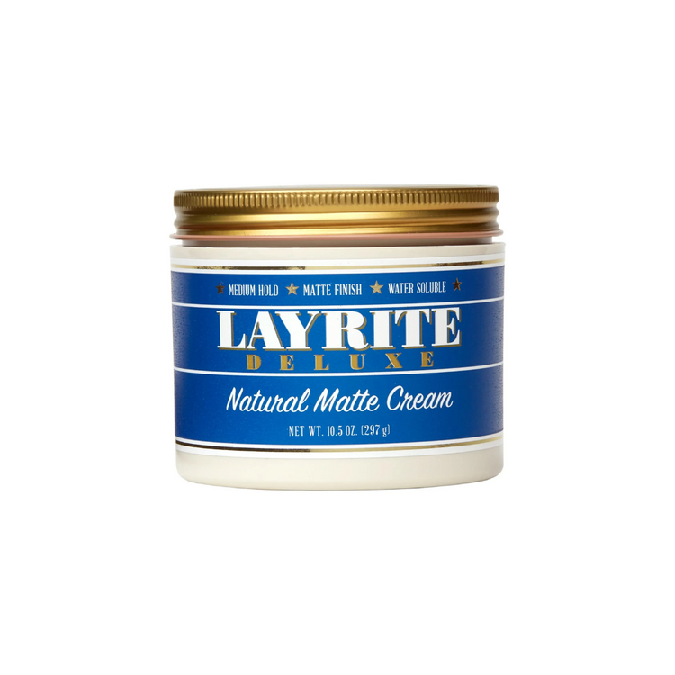 LAYRITE Deluxe Deluxe | Natural Matte Cream - Flexible Hold and Natural Matte Finish