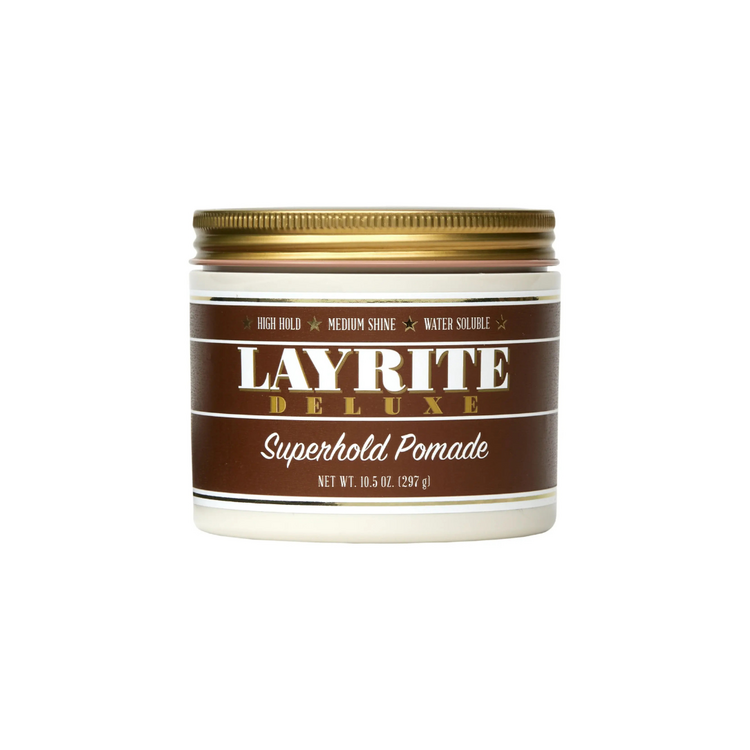 LAYRITE Deluxe Deluxe | Pommade Tenue Forte - Contrôle Maximum et Fini Brillant