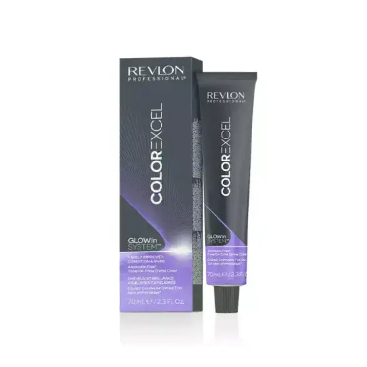 REVLON PROFESSIONAL COLOR EXCEL | GLOW in SYSTEM Ammonia-Free Tone-On-Tone Creme Color (70ml/2.3oz)