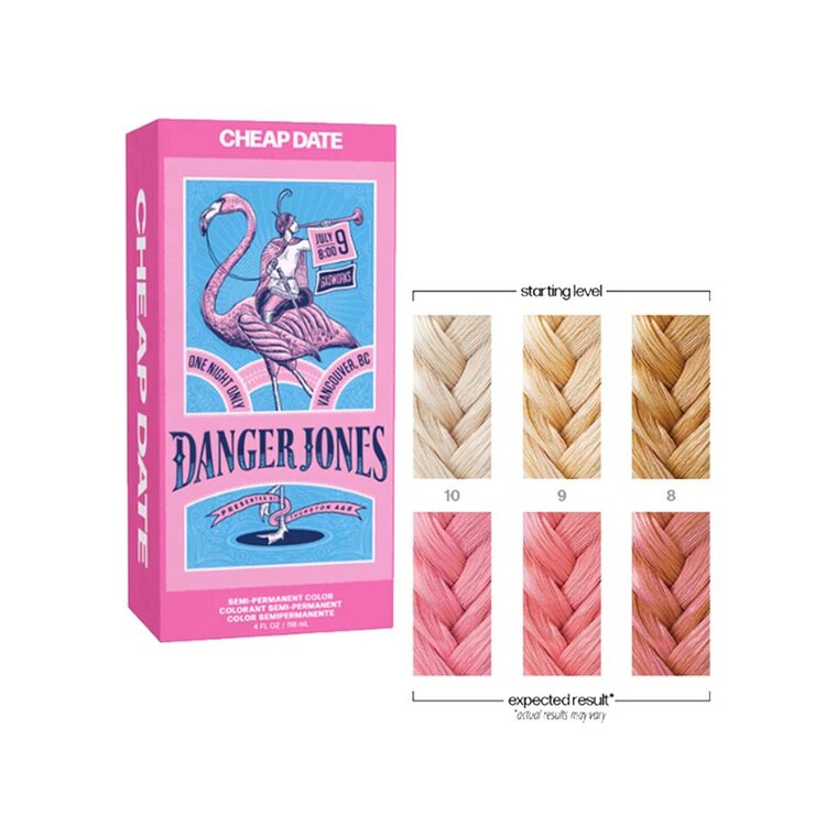Coloration Semi-Permanente | Cheap Date Rose Clair - Fini Lumineux Naturel